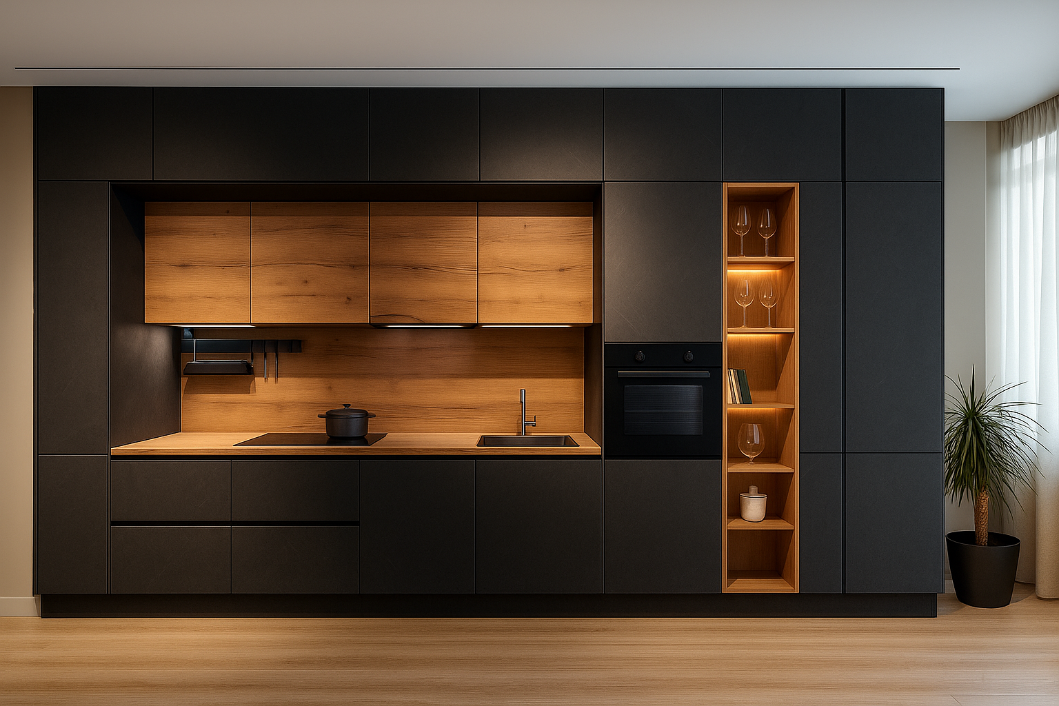 CUISINE BLACK OR WHITE